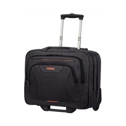 Samsonite Gurulós táska AT WORK  Rolling Tote 15.6"  fekete/narancs