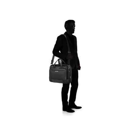 Samsonite Laptop táska PRO-DLX5  Laptop Bailhandle  15.6"  Exp.   Fekete