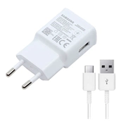 Samsung 15W-os hálózati adapter - fehér + Type-A/C kábel, 1m, "Gigapack csomagolás" Samsung 15W-os hálózati adapter - fehér + Type-A/C kábel, 1m, "Gigapack csomagolás"