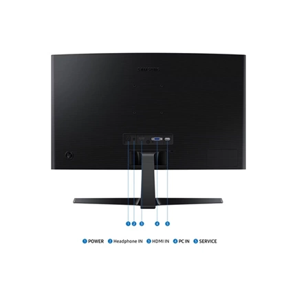 Samsung 24" ívelt monitor S3 S36GD FHD 100Hz 1800R LS24D366GAUXEN