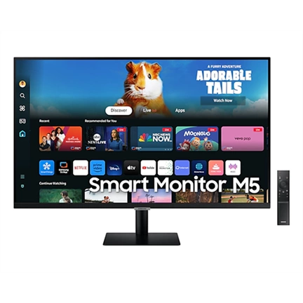 Samsung 27" M5 M50D FHD smart monitor - LS27DM500EUXDU