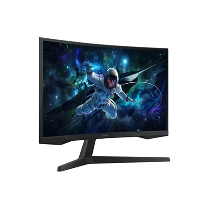 Samsung 27" Odyssey G5 G55C gaming monitor - QHD, ívelt, LS27CG554EUXEN