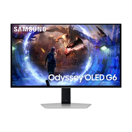 Samsung 27" Odyssey OLED G6 G60SD Gaming Monitor - QHD, 360 Hz, LS27DG600SUXEN