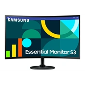 Samsung 27" ívelt monitor S3 S36GD FHD 100Hz 1800R LS27D364GAUXEN