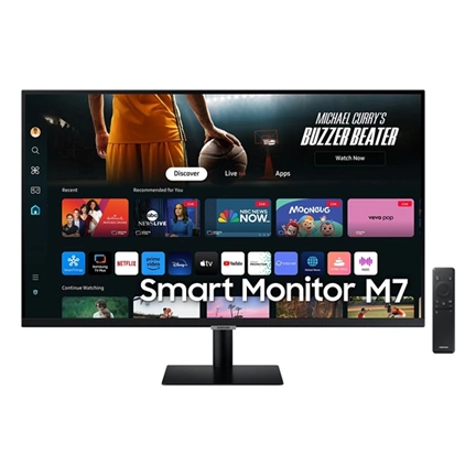 Samsung 32" M7 M70D UHD smart monitor - LS32DM702UUXDU
