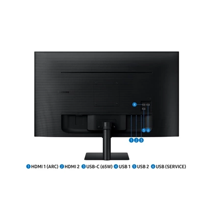 Samsung 32" M7 M70D UHD smart monitor - LS32DM702UUXDU