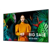 Samsung 50" QBC Crystal UHD 4K Signage kijelző