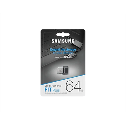 Samsung 64GB Fit Plus szürke USB 3.1