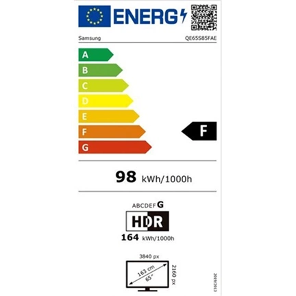 Samsung 65" OLED 4K S85F Vision AI Smart TV