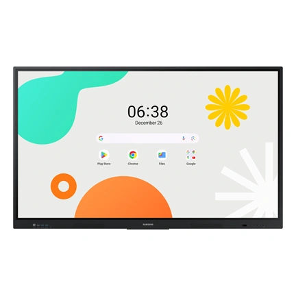 Samsung 65" WAF Interaktív kijelző LH65WAFWLGCXEN, Android, EDLA tanúsítvány