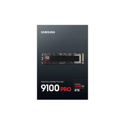 Samsung 9100 Pro SSD PCIe 5.0 NVMe M.2 14800/13400MB/s 8TB