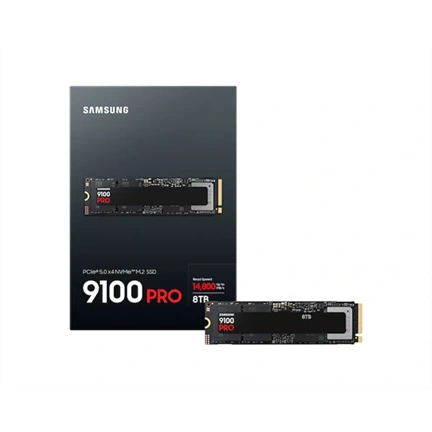 Samsung 9100 Pro SSD PCIe 5.0 NVMe M.2 14800/13400MB/s 8TB