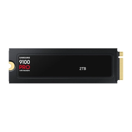 Samsung 9100 Pro SSD hűtőbordával PCIe 5.0 NVMe M.2 14700/13400MB/s 2TB