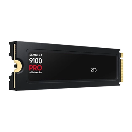 Samsung 9100 Pro SSD hűtőbordával PCIe 5.0 NVMe M.2 14700/13400MB/s 2TB