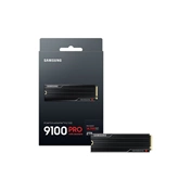 Samsung 9100 Pro SSD hűtőbordával PCIe 5.0 NVMe M.2 14700/13400MB/s 2TB