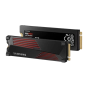 Samsung 990 Pro PCIe 4.0 NVMe M.2 SSD 4TB /w Heatsink