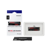 Samsung 990 Pro PCIe 4.0 NVMe M.2 SSD 4TB /w Heatsink