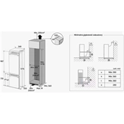 Samsung BRB70F26CEF0EO alulfagyasztós hűtőszekrény SmartThings AI Energia üzemmóddal 267 L, hófehér