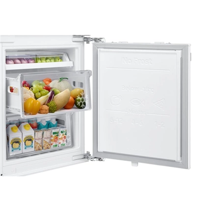 Samsung BRB80F30ADF0EO beépíthető alulfagyasztós hűtőszekrény Twin Cooling™ technológiával 298 L, hófehér