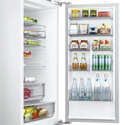 Samsung BRB80F30ADF0EO beépíthető alulfagyasztós hűtőszekrény Twin Cooling™ technológiával 298 L, hófehér