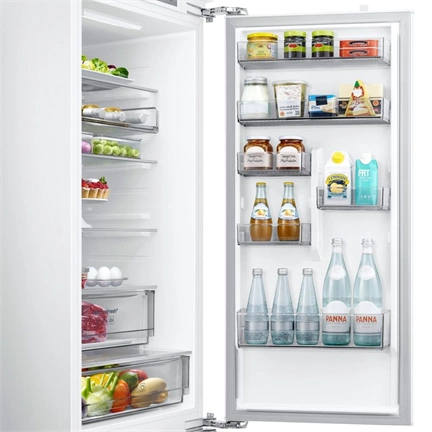 Samsung BRB80F30ADF0EO beépíthető alulfagyasztós hűtőszekrény Twin Cooling™ technológiával 298 L, hófehér