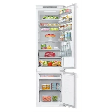 Samsung BRB80F30AEF0EO beépíthető alulfagyasztós hűtőszekrény Twin Cooling™ technológiával 298 L, hófehér
