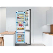 Samsung BRB80F30AEF0EO beépíthető alulfagyasztós hűtőszekrény Twin Cooling™ technológiával 298 L, hófehér
