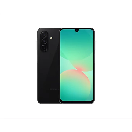 Samsung Galaxy A26 5G okostelefon - 6,7" FHD+ Super AMOLED kijelző, 50MP kamera, 6GB, 128GB, fekete Samsung Galaxy A26 5G okostelefon - 6,7" FHD+ Super AMOLED kijelző, 50MP kamera, 6GB, 128GB, fekete