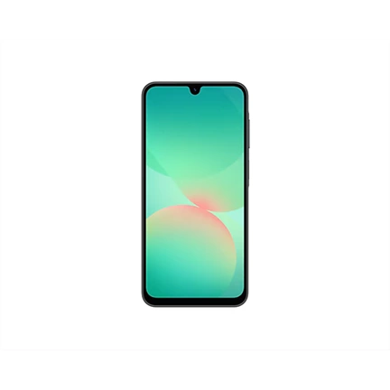 Samsung Galaxy A26 5G okostelefon - 6,7" FHD+ Super AMOLED kijelző, 50MP kamera, 6GB, 128GB, fekete Samsung Galaxy A26 5G okostelefon - 6,7" FHD+ Super AMOLED kijelző, 50MP kamera, 6GB, 128GB, fekete