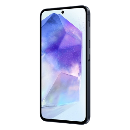 Samsung Galaxy A55 5G okostelefon - 6,6" FHD+ Super AMOLED 120Hz kijelző, 50MP kamera, 8GB, 256GB, tengerészkék Samsung Galaxy A55 5G okostelefon - 6,6" FHD+ Super AMOLED 120Hz kijelző, 50MP kamera, 8GB, 256GB, tengerészkék
