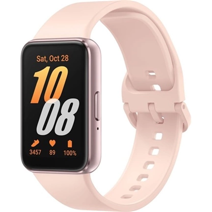 Samsung Galaxy Fit3 aktivitásmérő - 1,6" (40mm) AMOLED kijelző, rózsaarany