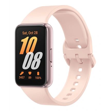 Samsung Galaxy Fit3 aktivitásmérő - 1,6" (40mm) AMOLED kijelző, rózsaarany
