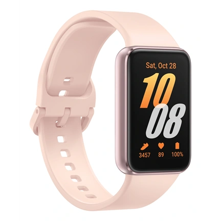 Samsung Galaxy Fit3 aktivitásmérő - 1,6" (40mm) AMOLED kijelző, rózsaarany