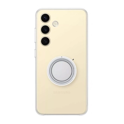 Samsung Galaxy S24 átlátszó tok rögzítővel