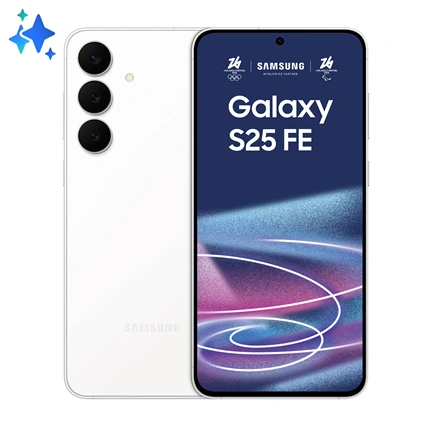 Samsung Galaxy S25 FE okostelefon – 8GB, 128GB, fehér