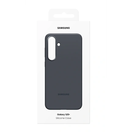 Samsung Galaxy S25+ szilikontok - fekete