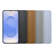 Samsung Galaxy S25+ vegán bőrtok - világoskék