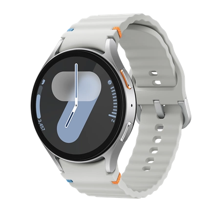 Samsung Galaxy Watch7 okosóra - 1,5" Super AMOLED, LTE, 44 mm, ezüst