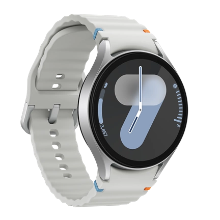 Samsung Galaxy Watch7 okosóra - 1,5" Super AMOLED, LTE, 44 mm, ezüst