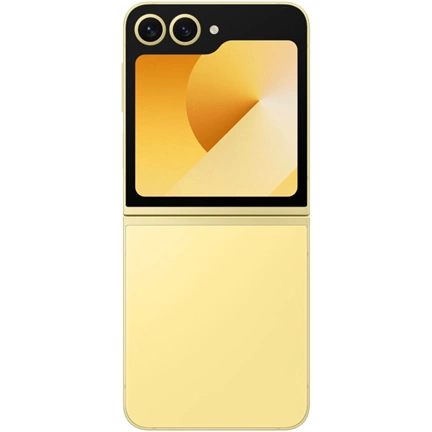 Samsung Galaxy Z Flip6 okostelefon - 6,7" FHD+ Dinamikus AMOLED 2X 120Hz, 50MP kamera, 12GB, 256GB, sárga Samsung Galaxy Z Flip6 okostelefon - 6,7" FHD+ Dinamikus AMOLED 2X 120Hz, 50MP kamera, 12GB, 256GB, sárga