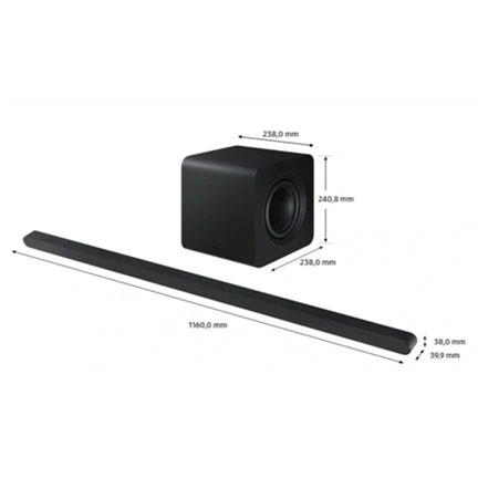 Samsung HW-S800D (2024) hangprojektor - S szériás, 3.1.2 csatornás, mélynyomóval