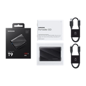 Samsung Külső SSD 4TB - MU-PG4T0B/EU (T9 external, USB 3.2 Gen 2x2, 4TB)
