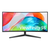 Samsung LS34H550GAUXEN ViewFinity S5 S55GH monitor - 34", UWQHD, 120Hz, ívelt 1800R, VA, HDR10, 120Hz