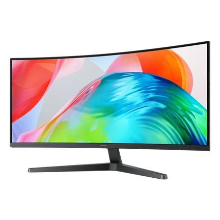Samsung LS34H550GAUXEN ViewFinity S5 S55GH monitor - 34", UWQHD, 120Hz, ívelt 1800R, VA, HDR10, 120Hz