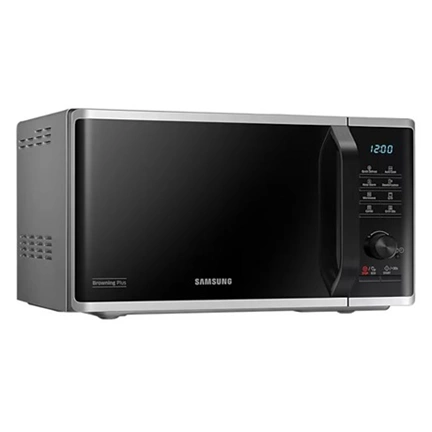 Samsung  MG23K3515AS/EO grill szabadonálló mikrohullámú sütő Browning Plus funkcióval 23L – ezüst