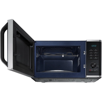 Samsung  MG23K3515AS/EO grill szabadonálló mikrohullámú sütő Browning Plus funkcióval 23L – ezüst