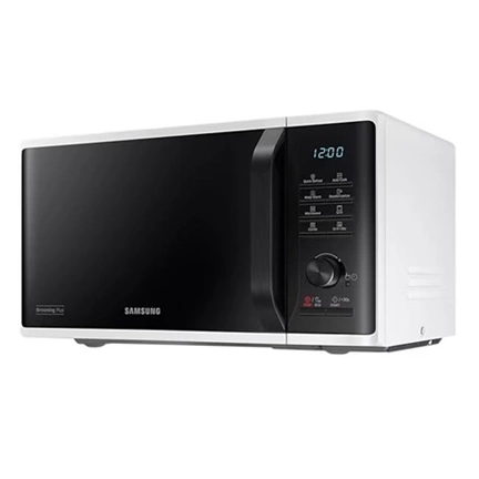 Samsung MG23K3515AW/EO grill szabadonálló mikrohullámú sütő Browning Plus funkcióval 23L – fehér