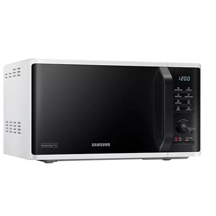Samsung MG23K3515AW/EO grill szabadonálló mikrohullámú sütő Browning Plus funkcióval 23L – fehér