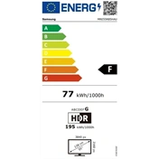 Samsung MRE55R85HAUXXH Micro RGB 4K UHD Smart TV, 139 cm