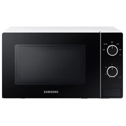 Samsung MS20A3010AH/EO szabadonálló solo mikrohullámú sütő üvegborítású ajtóval 20 L – fehér